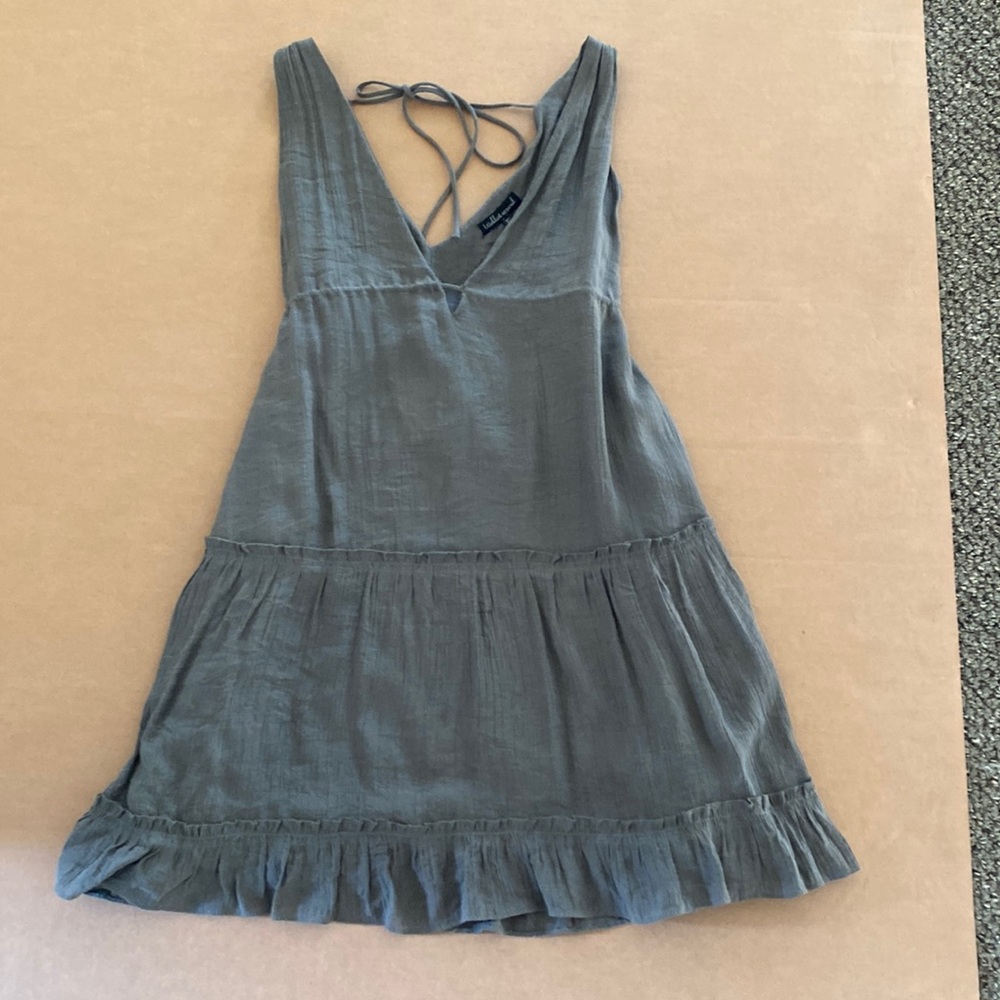 Wishlist olive green tiered dress